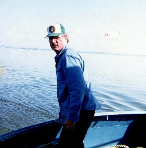 Dave Mason (USGS) during cruise UCONN 84-1.