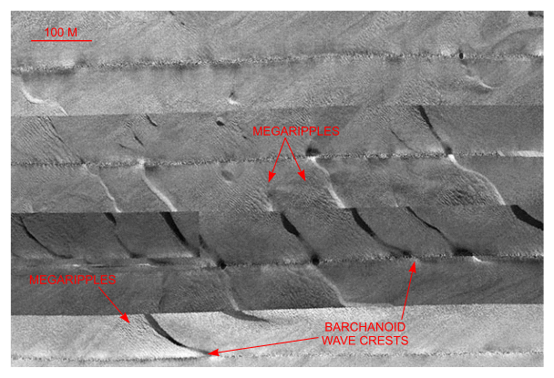 Figure 30. Detailed planar view of the sidescan-sonar mosaic produced during NOAA survey H11079. 