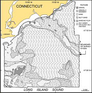 Map showing the surficial sediment distribution within NOAA survey H11044.