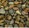 A photograph of gravel