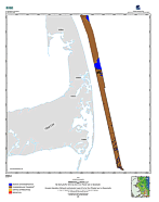 Map Showing Sea-Floor Sedimentary Environments off Eastern Cape Cod, Massachusetts.