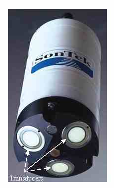 Figure 21. A photograph of a SonTek Pulse-Coherent Acoustic Doppler Profiler (PCADP).