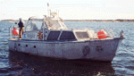 Figure 9.  Image showing a starboard-side view of NOAA Launch 1014 afloat.